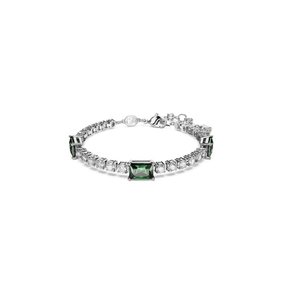 Swarovski 'Matrix' Women's Base Metal Bracelet - Silver 5666422 - Image 1
