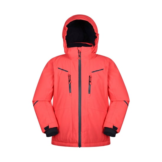 Mountain Warehouse Childrens/Kids Slalom Extreme Waterproof Ski Jacket (Fiery Coral) - Image 1