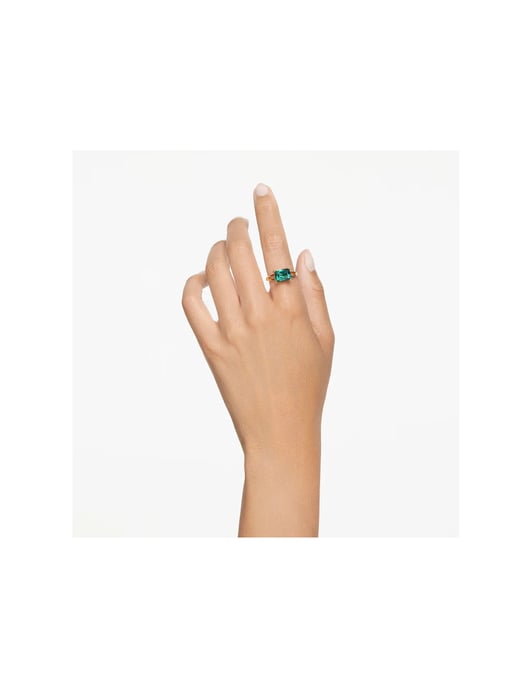 Swarovski 'Matrix' Women's Gold Plated Metal Ring - Gold 5677140 - Image 5
