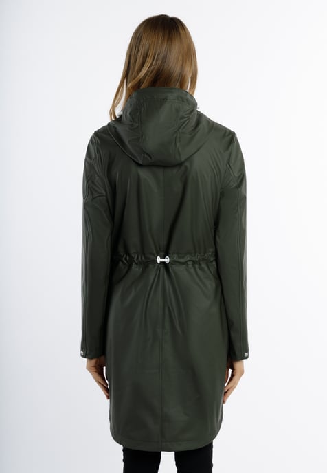ICEBOUND raincoat women dark olive - Image 4