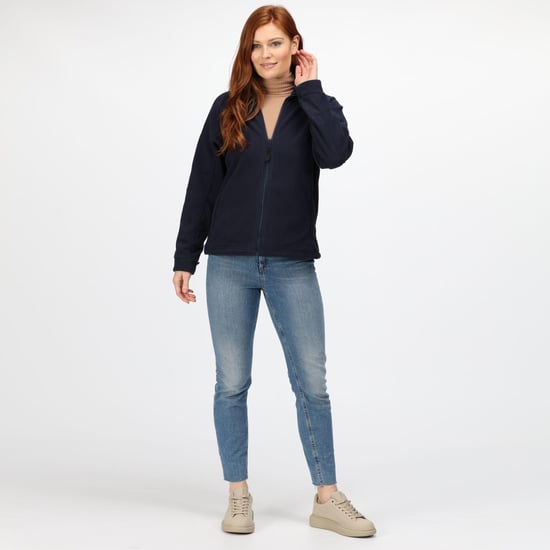 Regatta Ladies/Womens Thor III Fleece Jacket (Dark Navy)