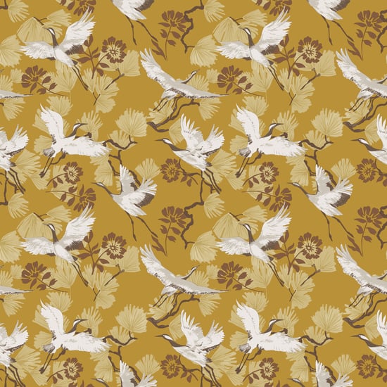Papel Tapiz Botánico Impreso Demoiselle - Image 3