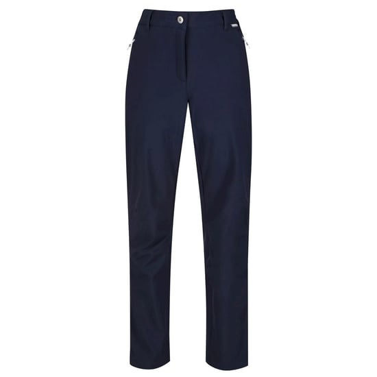 Regatta Great Outdoors Womens/Ladies Geo Softshell II Short Leg Trousers (Navy)