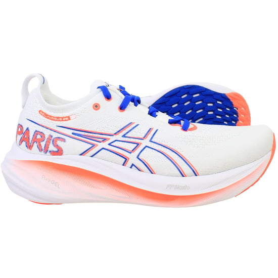 Asics Gel-Nimbus 26 Womens White Running Shoes - Image 1