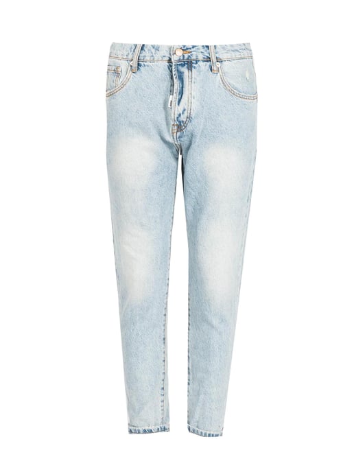 Takeshy Kurosawa Jeans Open-End Carrot Hombre Azul - Image 1