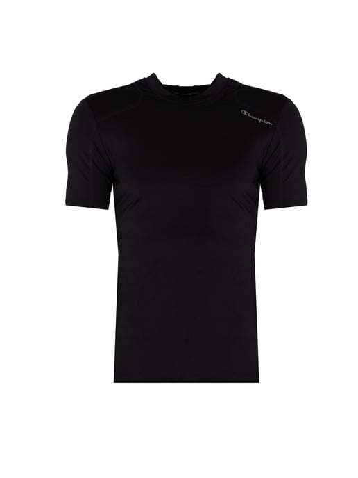 Champion T-Shirt Tech Quick-Dry del hombre negro - Image 1
