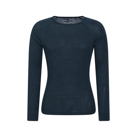 Mountain Warehouse Mens Merino Wool Thermal Top (Dark Grey)