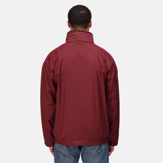 Regatta Mens Dover Waterproof Windproof Jacket (Burgundy/ Burgundy)