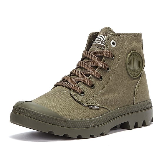 Palladium Pampa Hi Mono Chrome Green Boots - Image 3