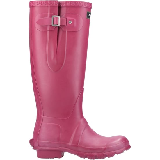 Cotswold Windsor Welly Rubber Berry Wellington Boots - Image 4