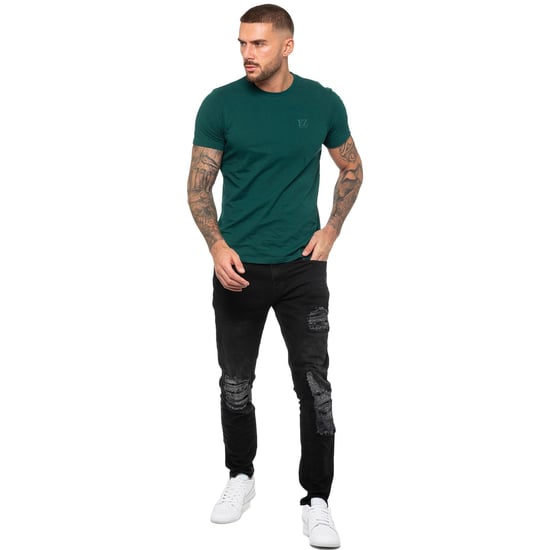 Enzo | Camiseta cuello redondo hombre - Verde - Image 5