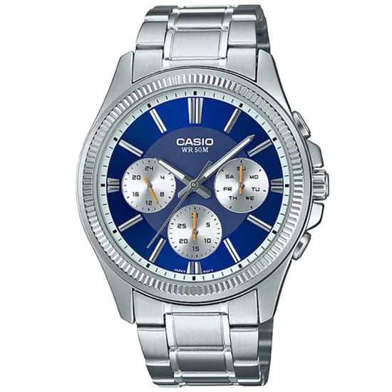 Casio Casio Collection Men's Silver Watch MTP-1375PD-2A1VEF - Image 1