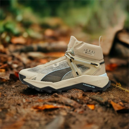 PUMA Womens Explore NITRO Mid GORE-TEX Hiking Shoes