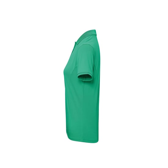 Premier Womens/Ladies Coolchecker Plus Polo Shirt (Bottle Green) - Image 3