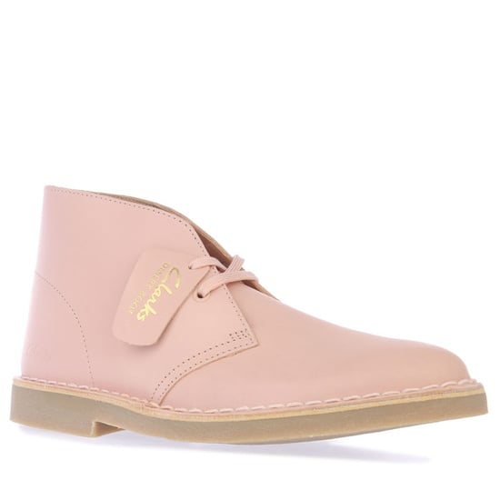Botas Clarks Originals Desert Boot 2 de piel para mujer en rosa - Image 2