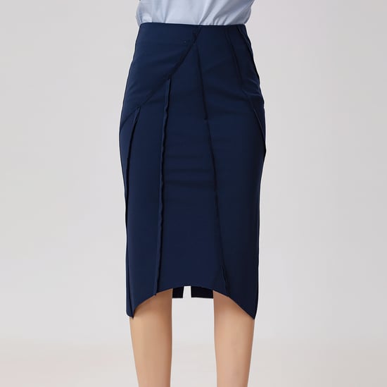 Asymmetric structural lines skirt - Image 6
