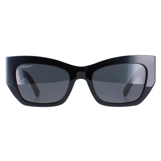 Salvatore Ferragamo Cat Eye Womens Black Grey SF1059S