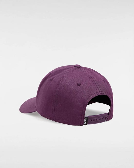 VANS 66 Structured Jockey Hat in Blackberry Wine - Image 3
