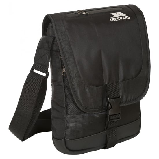 Trespass Strapper Shoulder Bag (2.5 Litres) (Black) - Image 1