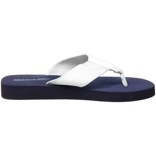 Regatta Womens/Ladies Catarina Flip Flops (Navy/White) - Image 2