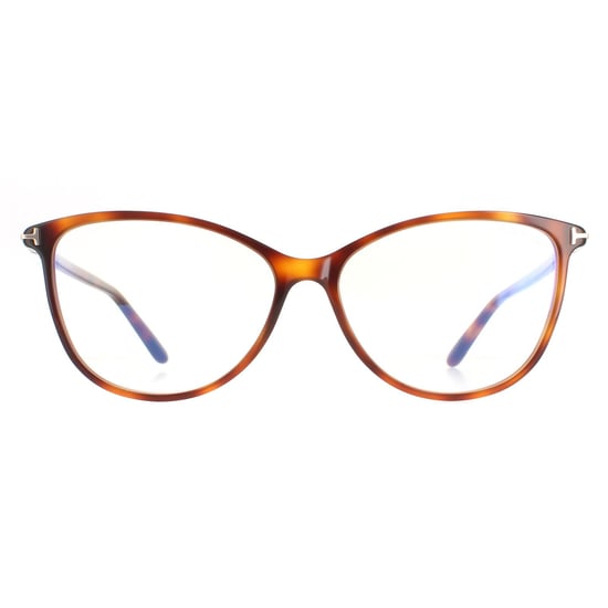 Tom Ford Cat Eye Womens Blonde Havana  FT5616-B
