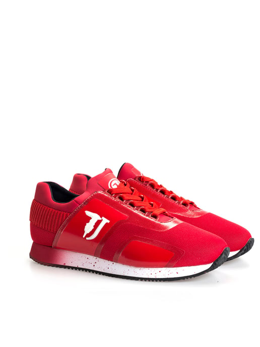Trussardi Jeans Sneaker Hombre Rojo - Image 2