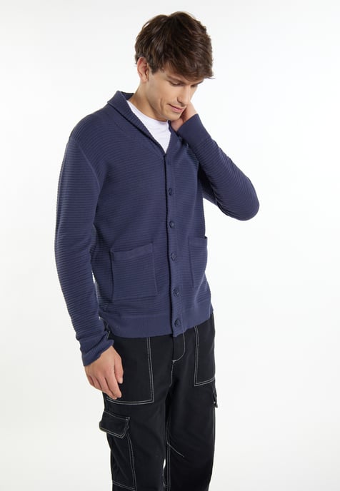 Mo Cardigan Men marine - Image 3