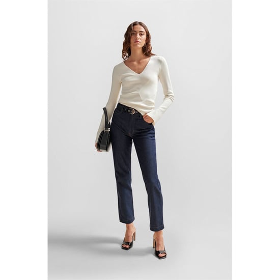 Women's Boss ADA HR Slim-Fit Jeans in Blue - Image 2