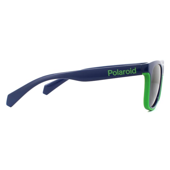 Gafas de sol para niños Polaroid PLD 8041/S RNB M9 Azul Verde Gris Polarizadas - Image 4