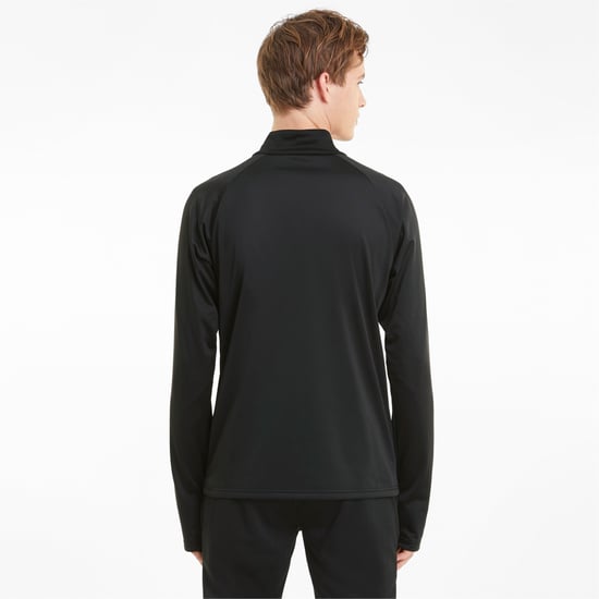 PUMA Mens teamLIGA Quarter-Zip Football Top - Image 2