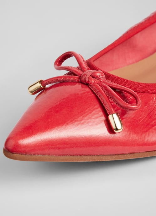LK Bennett  Tilly Flats, Raspberry
