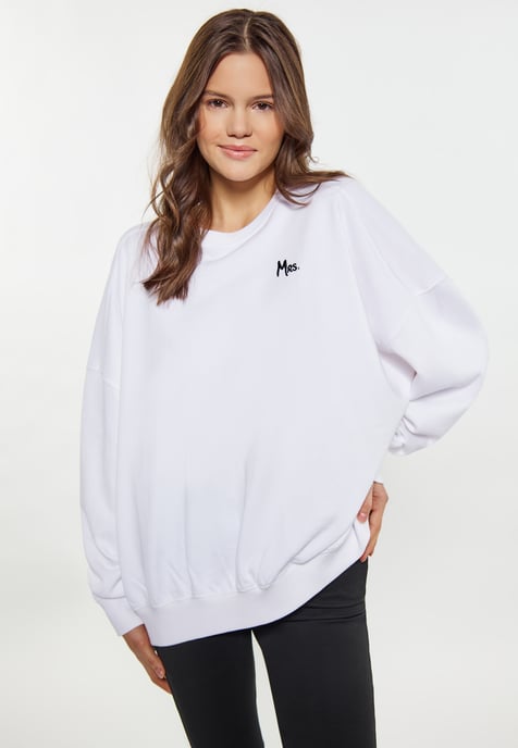 Mymo Sweatshirt women white - Image 3
