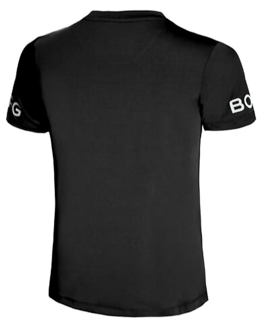 Björn Borg - Camiseta de manga corta Ladies Classic Training - Negra - Image 2