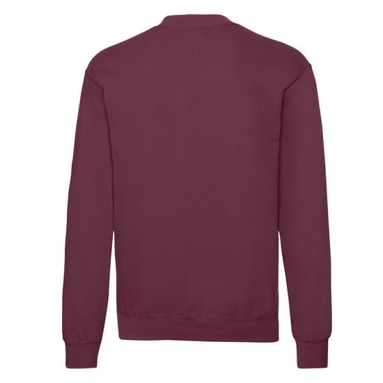 Fruit Of The Loom Mens Classic Drop Shoulder Sweatshirt (Burgundy) - Image 2