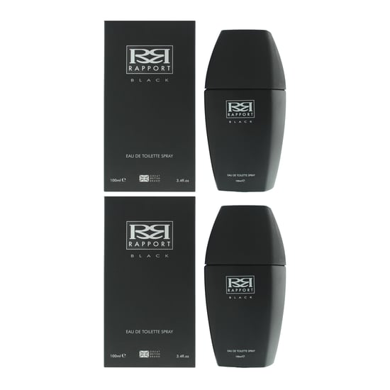 Rapport Black Eau De Toilette 100ml x 2