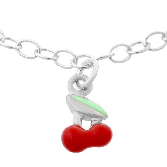 Orphelia 'Apple' Child's 925 Sterling Silver Bracelet - Silver ZA-7149 - Image 2