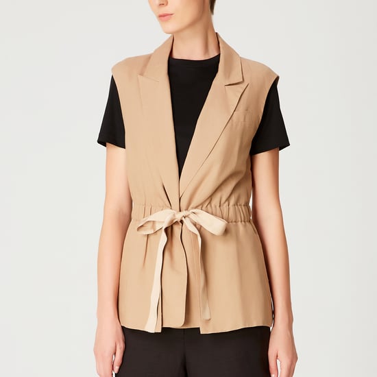 Waistcoat with drawstring - Image 2