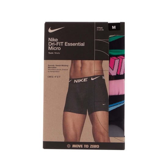 Men's Nike 3 Pack of Trunks in Multi colour