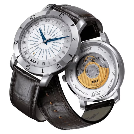 Tissot Heritage Navigator 160th Anniversary Men's Brown Watch T0786411603700