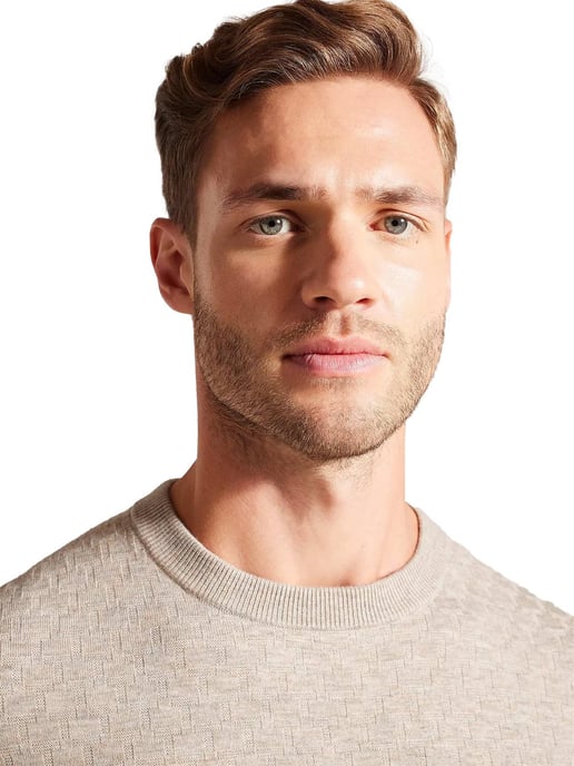 Ted Baker | Jersey de punto con cuello redondo para hombre - Loung - Image 3