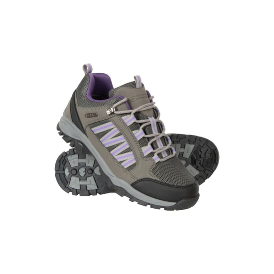 Mountain Warehouse Womens/Ladies Path Waterproof Outdoor Walking Shoes (Grey)