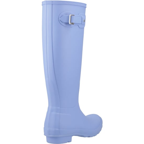 Hunter Original Tall Rubber Women's Sea Blue Wellington Boots - Image 2