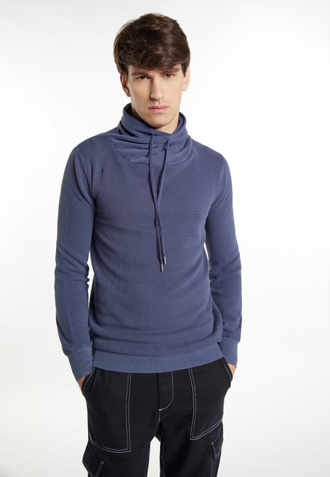 Mo Knitted pullover Men marine - Image 3