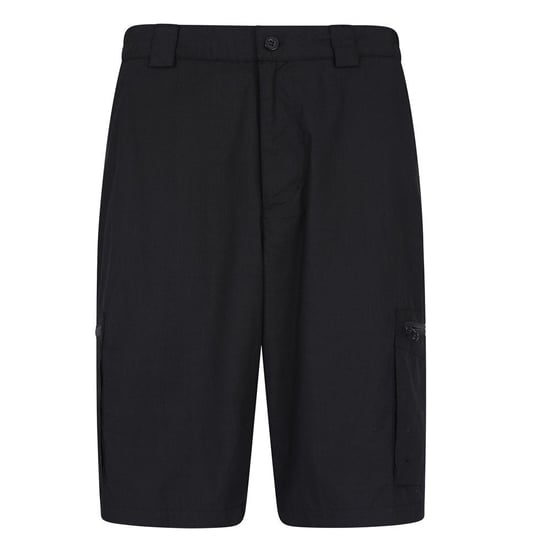 Mountain Warehouse Mens Trek Cargo Shorts (Black) - Image 1