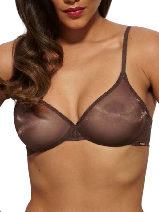 Glossies Sheer Moulded Bra - Image 1