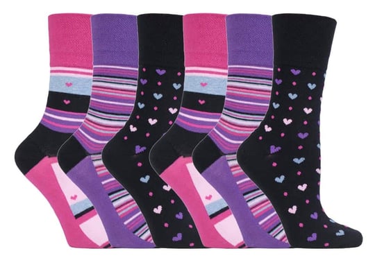 Gentle Grip - 6 Pares Calcetines No Elásticos Gentle Grip - GG134 - Image 1