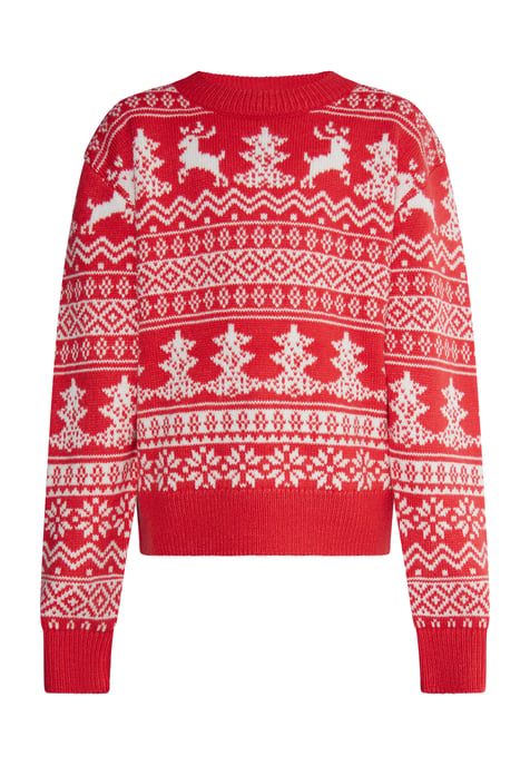 Mymo Pullover red white - Image 1