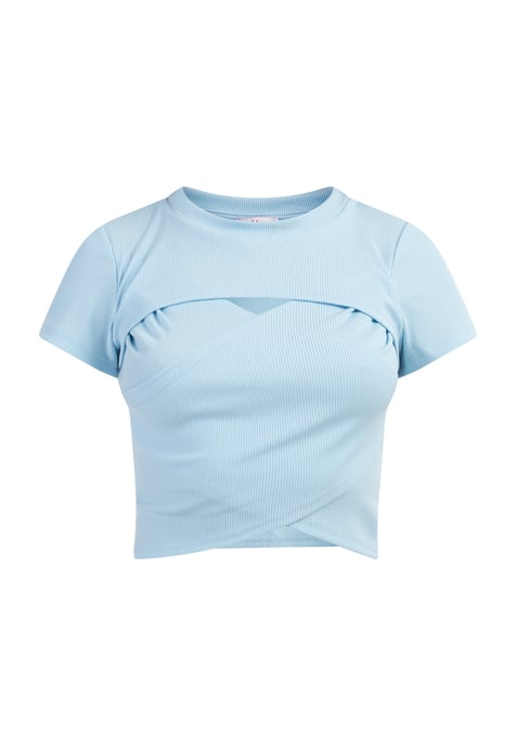 Mymo T-Shirt women light blue - Image 1