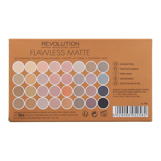 Revolution Ultra Flawless Matte Eyeshadow Palette 16g