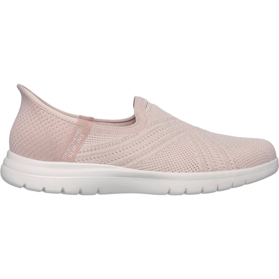 Skechers On-the-GO Flex Excellency Textile Women's Blush Trainers - Image 2